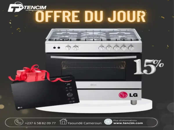 GAS COOKER LG 5 FEUX